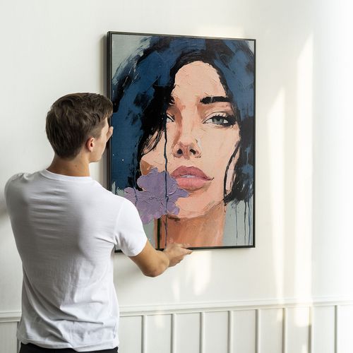 Plakat sklep z plakatami 21x30 cm w czarnej ramie na Arena.pl