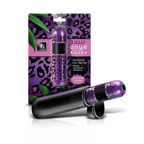Wibrator - B3 Onyé Kenya Vibrator Leopard Plum na Arena.pl
