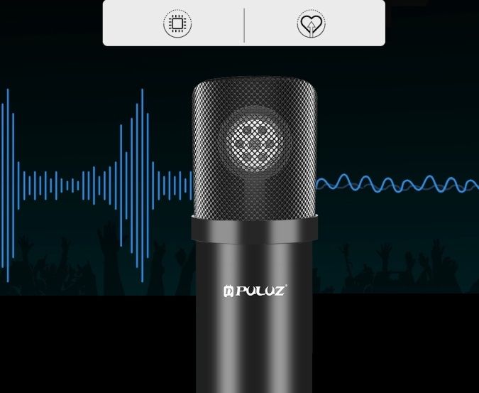 Mikrofon Studyjny Pojemnościowy USB PULUZ Gaming Studio Broadcast Pop Filtr zdjęcie 5