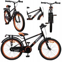 Rowerek dziecięcy dla chłopca chłopięcy dla dziecka 20 " czarny z Holandii