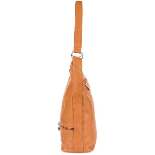 Camel skórzana listonoszka dwa paski torebka damska Beltimore I66 na Arena.pl