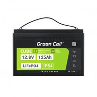 GREEN CELL LIFEPO4 12.8V 125AH CUBE (OFF-GRID)