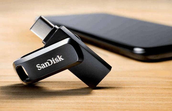 PENDRIVE DO TELEFONU SANDISK DUAL TYPE-C 3.1 64GB zdjęcie 3