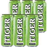 Tiger Gazowany napój owocowy kaktus 500 ml x 6 sztuk