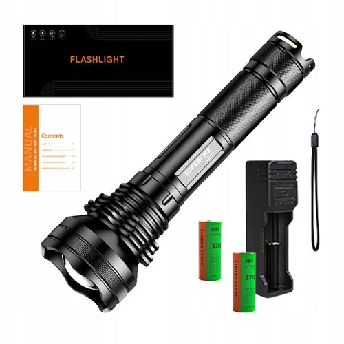 LATARKA SUPERFIRE USB, IP46, 5 trybów, 2700lm na Arena.pl