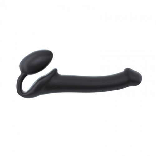 SEMI-REALISTIC BENDABLE STRAP-ON BLACK - M na Arena.pl