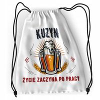 Plecak Dla Kuzyna Sportowy Szkolny Worek Torba Z Nadrukiem Ze Zdjęciem