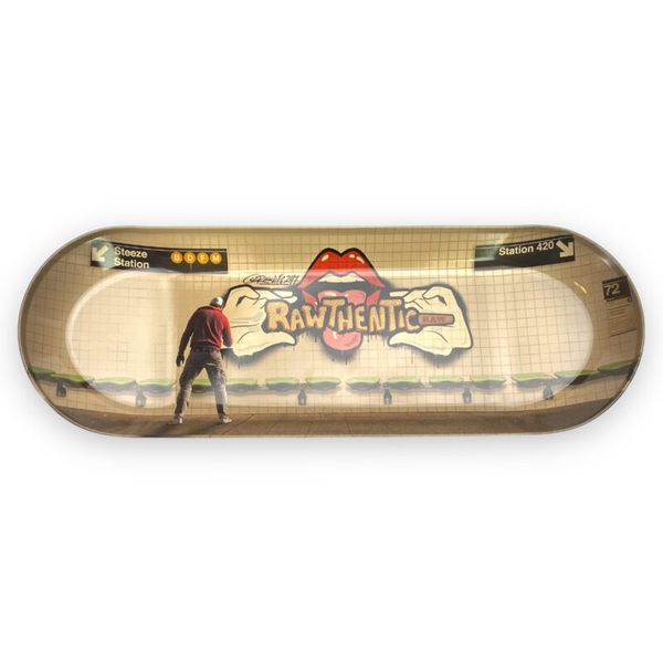 Tacka do jointów RAW Skate Tray Deck Graffiti 2 zdjęcie 1