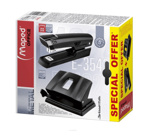 ZESTAW ZSZYWACZ + DZIURKACZ MAPED ESSENTIALS 3154148980148 na Arena.pl