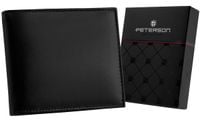 peterson portfel skórzany ptn n01-bcf black
