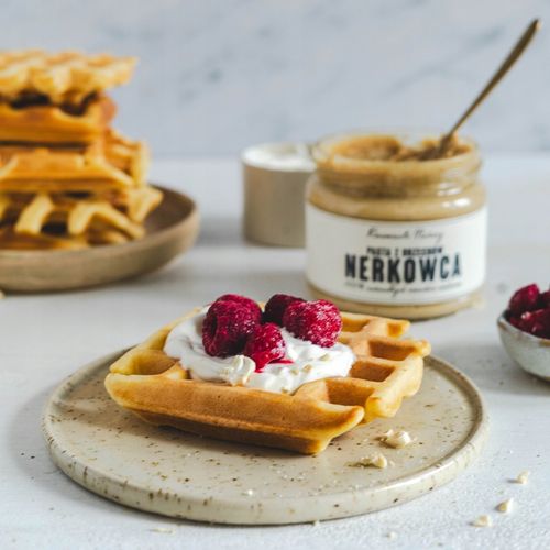 PASTA Z ORZECHÓW NERKOWCA 100% - 500g - Rzemiosło Natury na Arena.pl