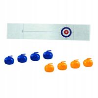 Gra stołowa Curling Halowa gra sportowa Kompaktowa i rolkowa 8 rolek
