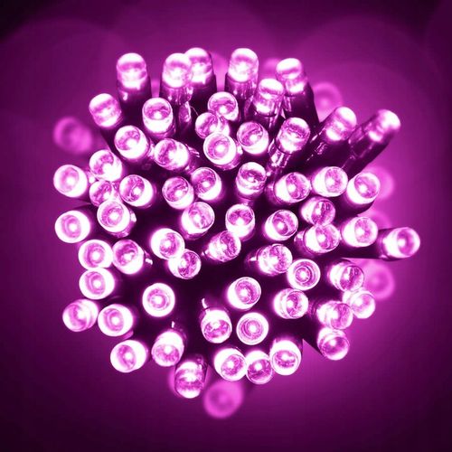 LAMPKI CHOINKOWE 300 LED RÓŻOWE na Arena.pl