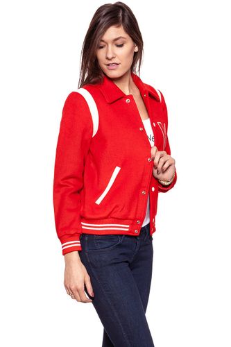 WRANGLER BOMBER JACKET SALSA RED W4130VUWN L na Arena.pl