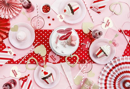 Dekoracje do muffinek Sweet Love - Serca na Arena.pl