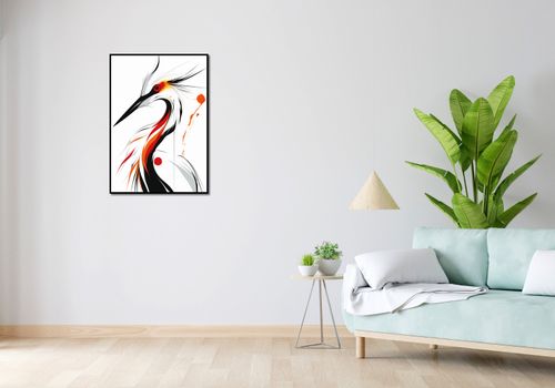 Plakat 59,4x84,1cm Bocian na Arena.pl