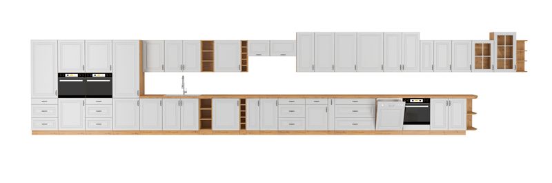 Meble kuchenne STILO - cichy domyk BIAŁY MAT zdjęcie 2