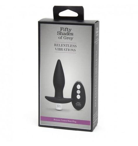 Fsog Relentless Vibrations Remote Control Butt Plug na Arena.pl