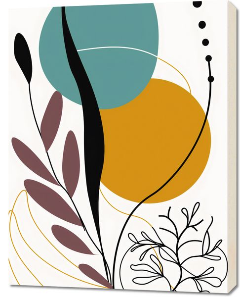 Obraz 70x90cm Akwarelowe Przebudzenie zdjęcie 1