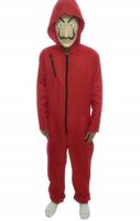 PRZEBRANIE KOSTIUM LA CASA DE PAPEL STRÓJ CZERWONY HALLOWEEN ROZMIAR M