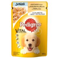 Pedigree Vital Protection Junior z kurczakiem i ryżem w galaretce 100g