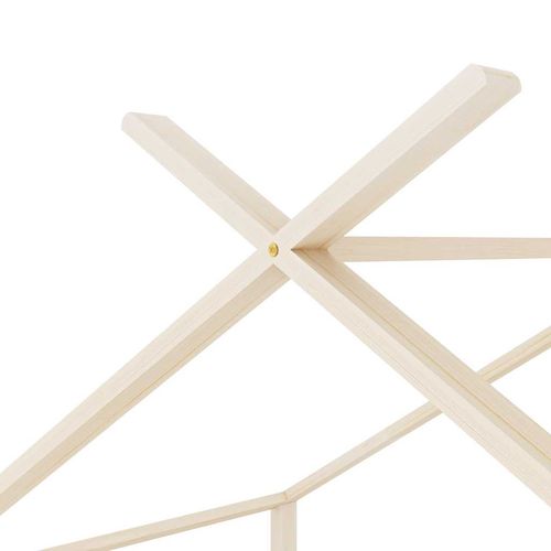 Rama łóżka dziecięcego, lite drewno sosnowe, 90 x 200 cm na Arena.pl