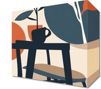 Obraz 20x20cm Poranek w Cieniu Drzew