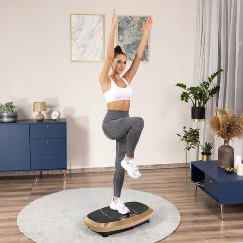 PLATFORMA WIBRACYJNA WIBRUJĄCA MASAŻER CIAŁA 3D Z LINKAMI XP750_3D GYMTEK na Arena.pl