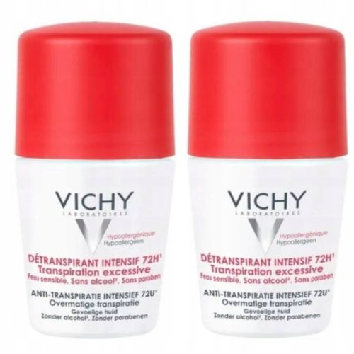 2x Vichy Stress Resist 50 ml Antyperspirant W Kulce Czerwona Kulka 72 h na Arena.pl