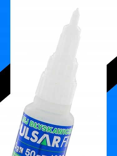 KLEJ CYJANOAKRYLOWY BARDZO GĘSTY SEKUNDOWY BŁYSKAWICZNY PULSAR FIX-16 20 g na Arena.pl
