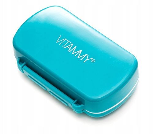POJEMNIK ORGANIZER KASETKA PUDEŁKO NA LEKI PODRÓŻNY VITAMMY PILLA MULTI 8 na Arena.pl