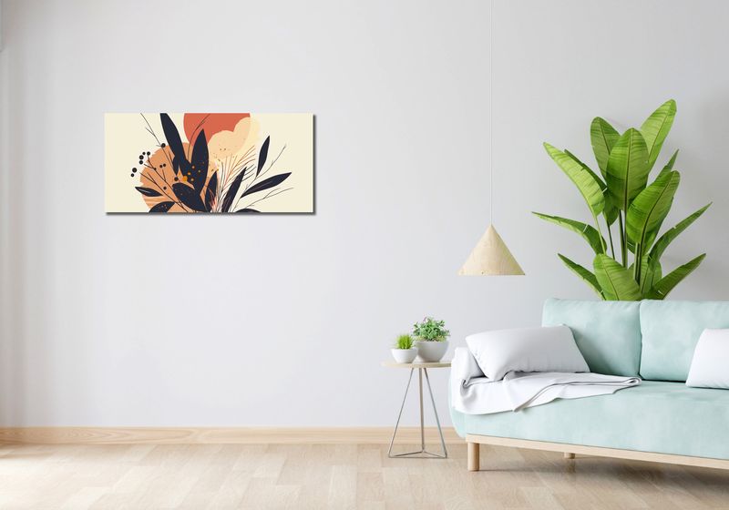 Obraz 90x40cm Zachód w Barwie zdjęcie 2