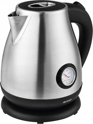 Czajnik elektryczny STAL NIERDZEWNA 1,7L 2000W TERMOMETR PODSTAWA 360° na Arena.pl