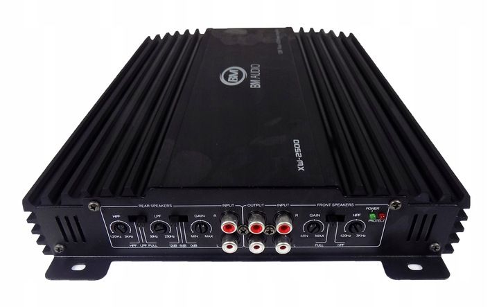 MOCNY WZMACNIACZ SAMOCHODOWY 1200W BOSCHMANN zdjęcie 7