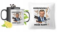 Andrzej Duda Zestaw Kubek Magiczny + Poduszka Z Nadrukiem Ze Zdjęciem