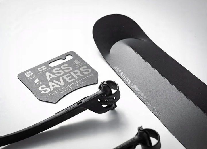 Błotnik Ass Savers Win Wing 2 Gravel Stealth black zdjęcie 16
