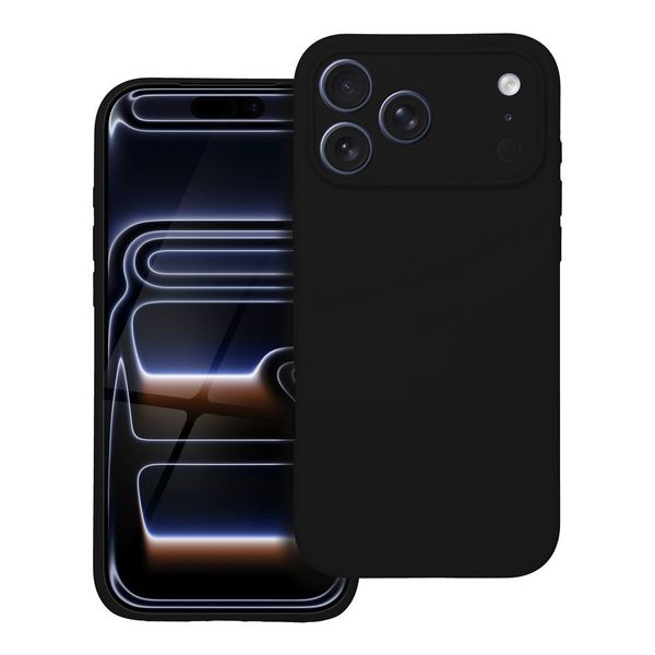 Futerał SILICONE 2mm do IPHONE 17 Pro Max czarny zdjęcie 1