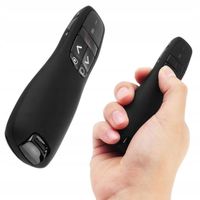 WSKAŹNIK PILOT SLAJDER DO PREZENTACJI PREZENTER LASEROWY CZARNY USB