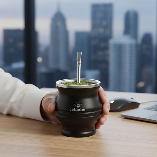 TermoColador – naczynko termiczne do yerba mate – 190 ml (czarne) na Arena.pl