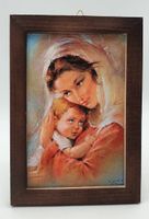 obraz religijny 10x15cm matka boża z dzieciątkiem