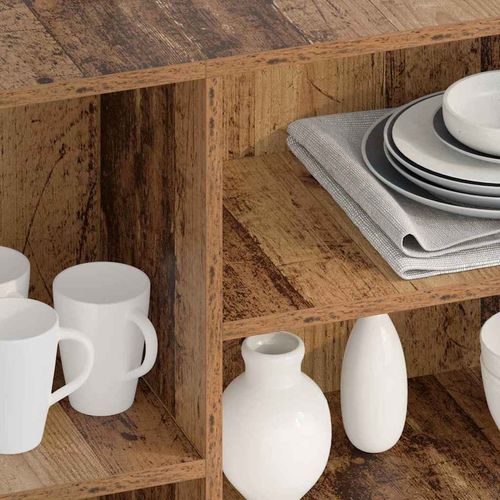 Bufet Stare drewno 120 x 30 x 75 cm Materiał drewnopochodny na Arena.pl