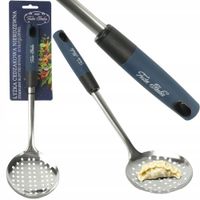 ŁYŻKA CEDZAKOWA KUCHENNA SITKO DO ODCEDZANIA SZUMÓWKA STAL NIERDZEWNA