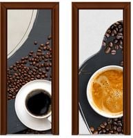 Naklejka samoprzylepna Okleina na Drzwi Szafę 3D