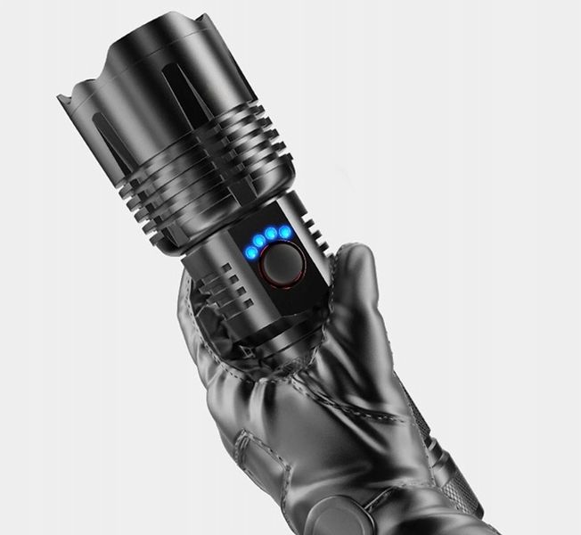 MOCNA LATARKA TAKTYCZNA LED XHP50 ZOOM WOJSKOWA zdjęcie 6