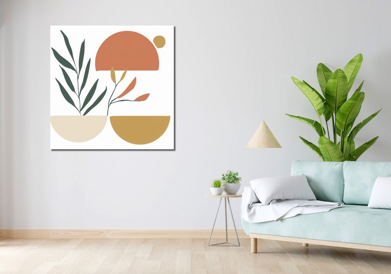 Obraz 100x100cm Przekwit Tonacji zdjęcie 2