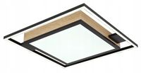 PLAFON LAMPA SUFITOWA 40W LED 2700-6500K GLOBO JORRY 67283-40 DREWNO/CZARNY