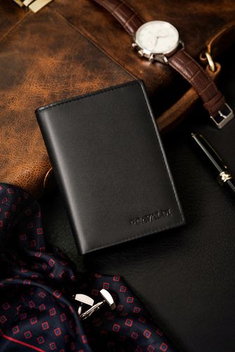 duży portfel męski ze skóry ekologicznej - 4u cavaldi na Arena.pl