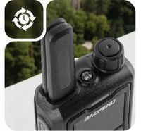 2X 2x Krótkofalówka Baofeng BF-T17 KOLOR CZARNY WALKIE TALKIE 16 kanałów