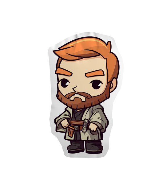 Poduszka Chibi Star Wars - Obi-Wan Kenobi zdjęcie 1