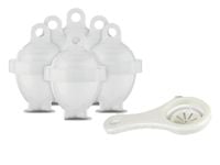 KD37 zestaw Eggies do gotowania JAJEK BEZ SKORUPEK